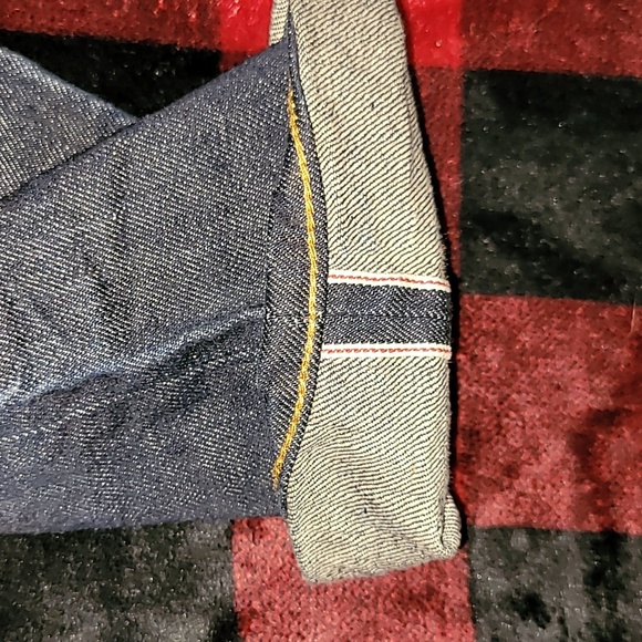 Gap. Selvedged Jeans. Stiff denim. Button-fly. Men's w28 l30 - Picture 3 of 16